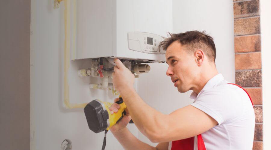 Local water heater installation in Dallas, TX